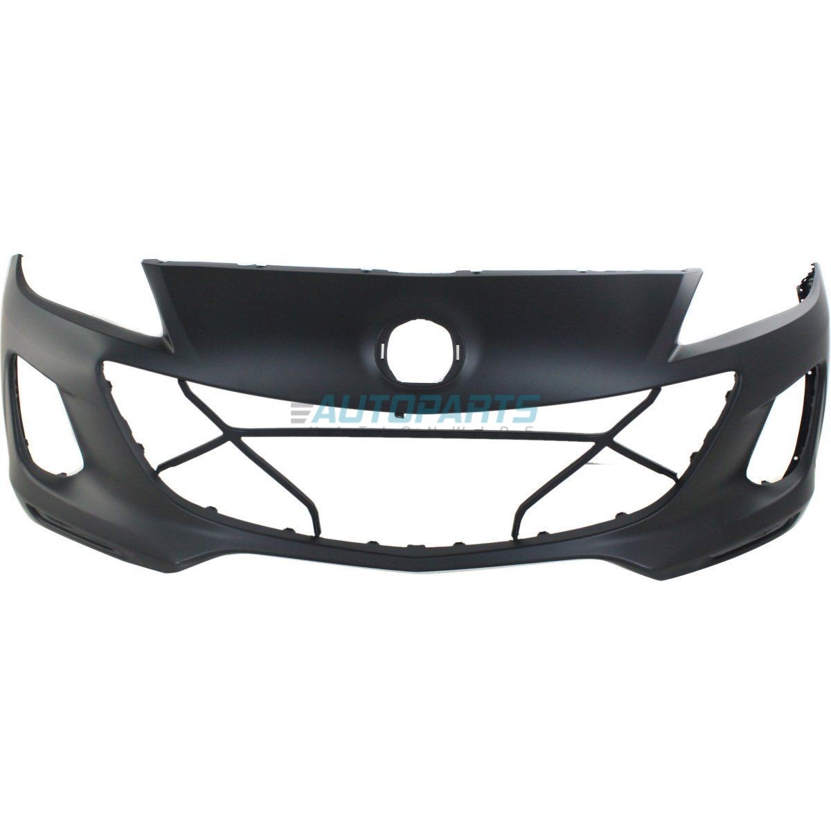 NEW FRONT BUMPER COVER FIT MAZDA 3 2.0 2.5 SEDAN HATCHBACK 2012-2013 MA1000235