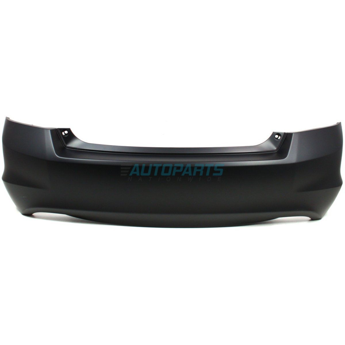 Bumper Cover For 2008-2012 Honda Accord Sedan Rear Primed w// Dual Exhaust Holes