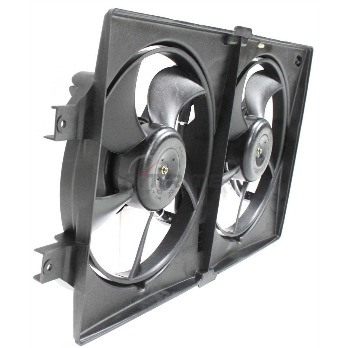 New Radiator Fan Assembly Dual Fan For 2002 2008 Dodge Ram